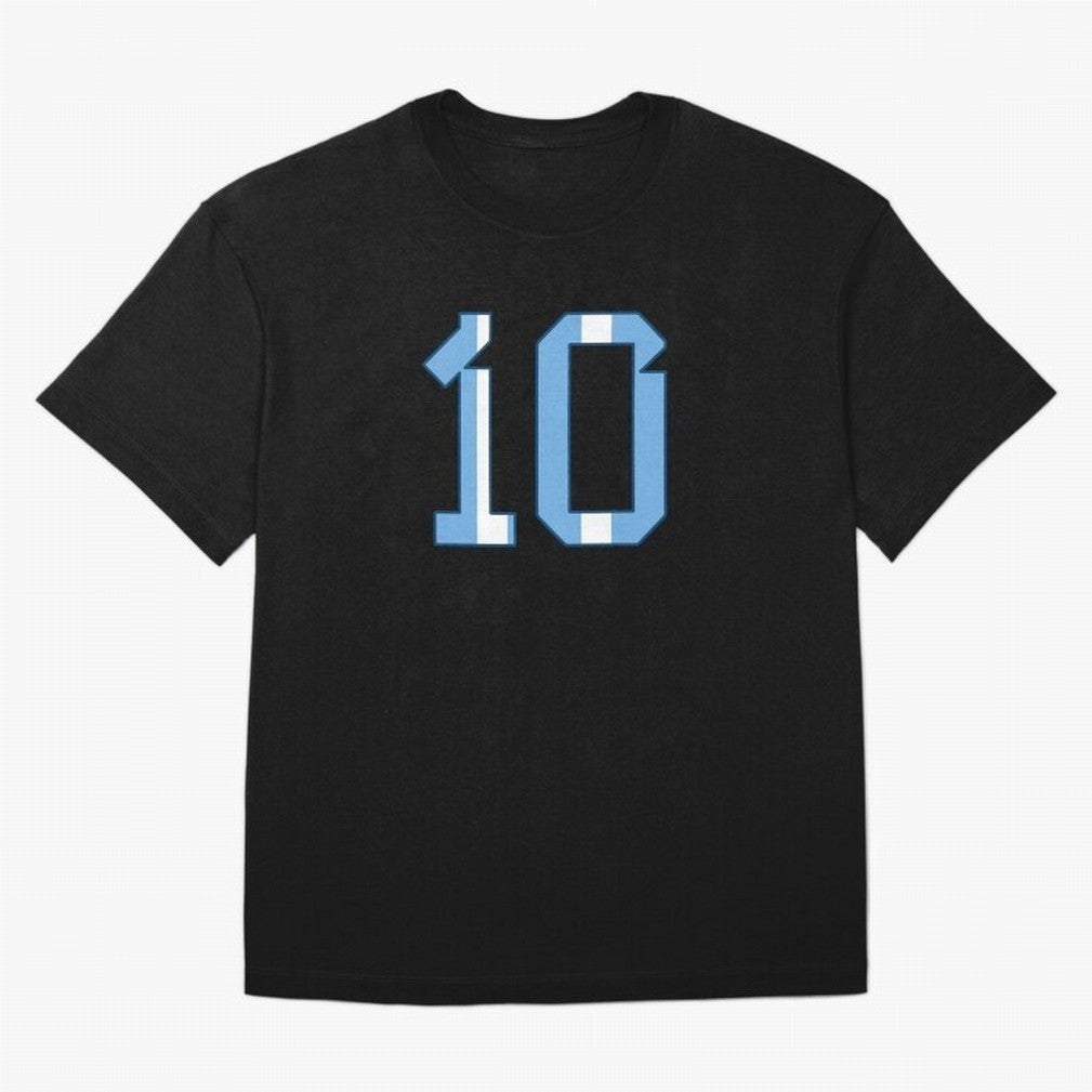 10 - Lionel Messi - Argentina Colours Classic T-Shirt Create FIFA World Cup 2026 USA Canada Mexico for Fans of Messi and Germany, Bringing Football Festival Excitement, Trophy Ambitions, Country Rivalries and Star Player Buzz; Great for Supporters