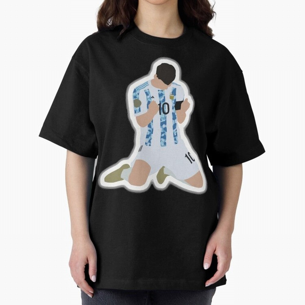 Messi Pop Art Portrait Classic T-Shirt Celebrate Fan Culture around FIFA World Cup 2026 Group Stage for Fans of Mbappe and Portugal, Spain and Germany, Bringing Tournament Hype, Historic Matchups, Family Viewing Parties and Global Sports Pride;