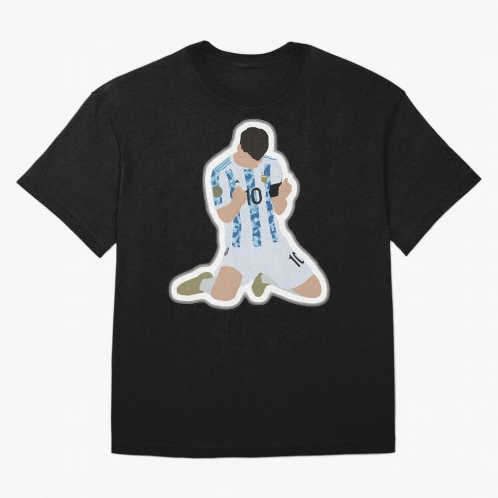 Messi Pop Art Portrait Classic T-Shirt Celebrate Fan Culture around FIFA World Cup 2026 Group Stage for Fans of Mbappe and Portugal, Spain and Germany, Bringing Tournament Hype, Historic Matchups, Family Viewing Parties and Global Sports Pride;
