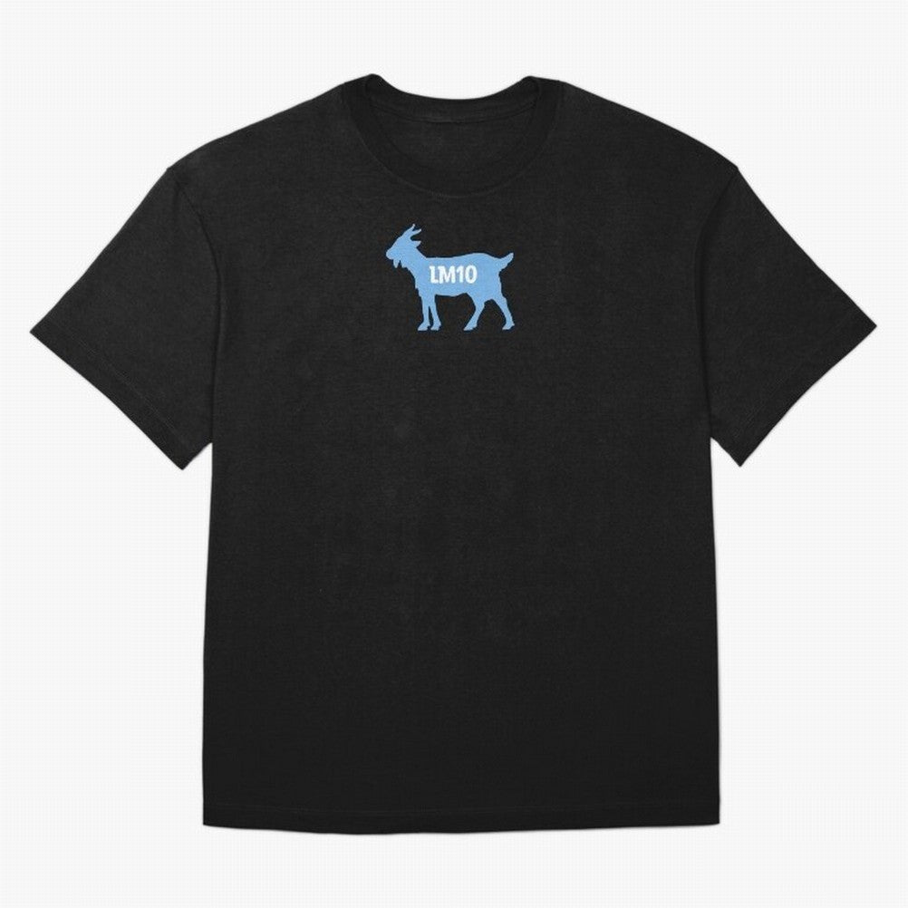 LM10 GOAT - Lionel Messi Oversized T-Shirt Bring Legendary Rivalry Energy to Global Football Passion for FIFA World Cup 2026 USA Canada Mexico, Connected to Haaland and Mbappe, England, Tournament Hype, Historic Matchups, Family Viewing Parties and