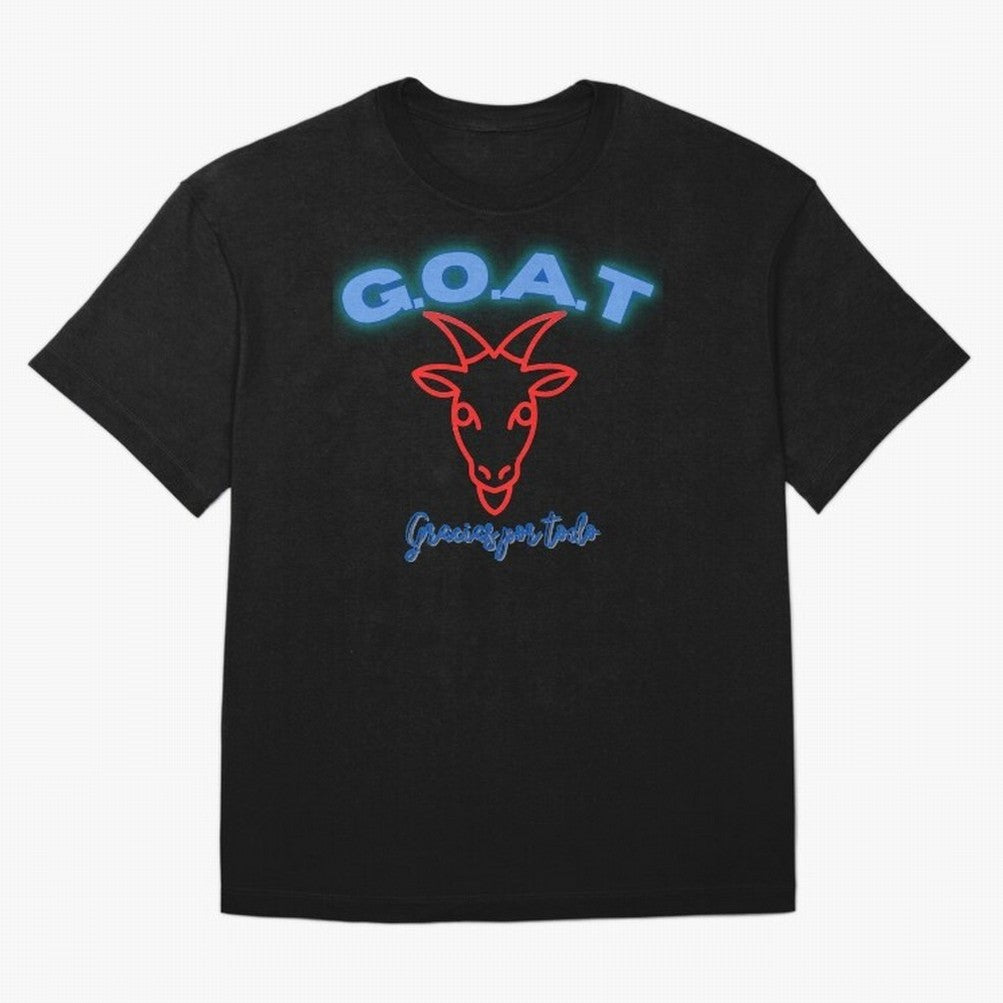 Lionel Messi THANKS GOAT Shirt Oversized T-Shirt Feel the Trophy Chase of FIFA World Cup 2026 Spirit, Centered on Brazil, Portugal and Argentina, Neymar, Stadium Memories, Football Loyalty, International Chants and Championship Tradition; Great for