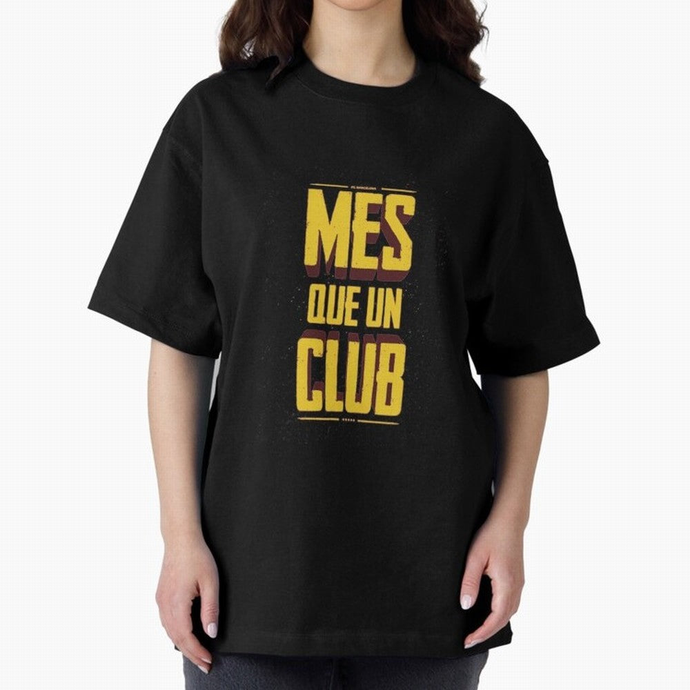 MES QUE UN CLUB Classic T-Shirt Cheer for FIFA World Cup 2026 Group Stage Spirit, with England, Cristiano Ronaldo, Stadium Memories, Football Loyalty, International Chants and Championship Tradition; Great for Watch Parties, Sports Bars, Family
