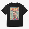 Messi the Goat Japanese Vintage Poster Classic T-Shirt Bring Stadium Energy to FIFA World Cup 2026 Group Stage Spirit, with England and Germany, Cristiano Ronaldo, Haaland and CR7, Classic Soccer Heritage, Championship Pressure, Fan Loyalty and