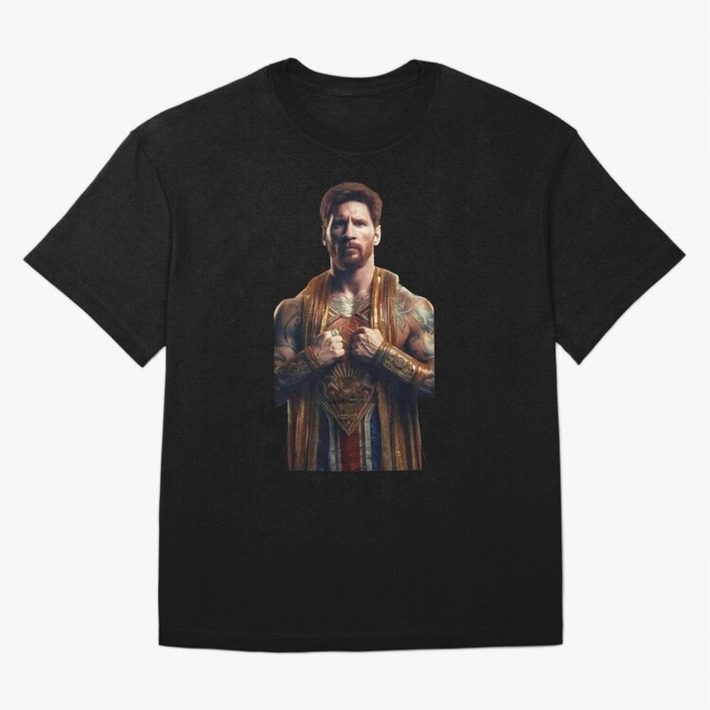 Lionel Messi Essential T-Shirt Bring Bold Fan Energy to FIFA World Cup 2026 Group Stage Capturing Cristiano Ronaldo, Brazil, Portugal and Argentina Energy, Vintage Soccer Flavor, Modern Football Stars, National Flags and Final Night Emotion; Built