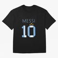 Messi argentina number 10 with 3 stars ver 1 Classic T-Shirt Show Fan Pride Across FIFA World Cup 2026 Group Stage Spirit, Driven by Argentina, Messi, Sports Nostalgia, International Competition, Famous Players and Unforgettable Victories; Perfect