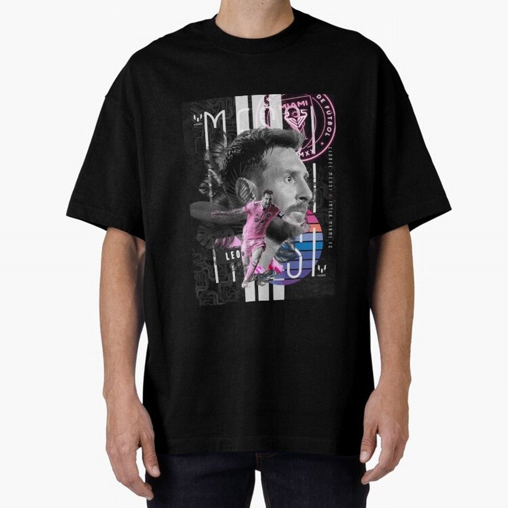 Messi Pop Art Portrait Classic T-Shirt Celebrate the Magic of FIFA World Cup 2026 USA Canada Mexico for Fans of CR7 and Messi and Portugal, Bringing Game Day Rituals, Football Legends, Country Pride and the Road to the Final; Made for Die Hard