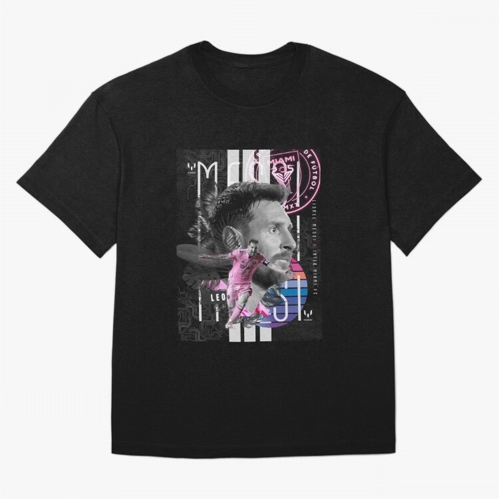 Messi Pop Art Portrait Classic T-Shirt Celebrate the Magic of FIFA World Cup 2026 USA Canada Mexico for Fans of CR7 and Messi and Portugal, Bringing Game Day Rituals, Football Legends, Country Pride and the Road to the Final; Made for Die Hard