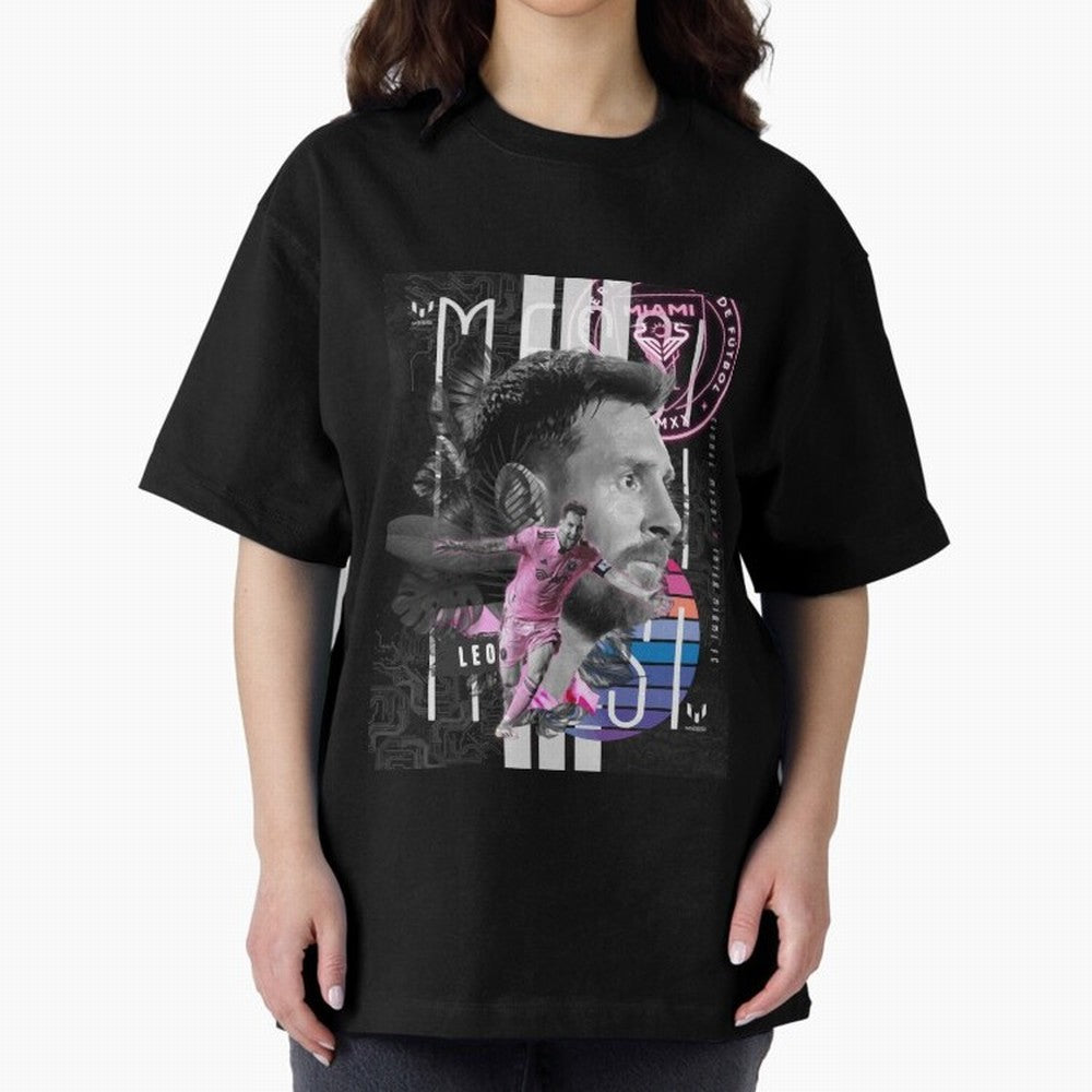 Messi Pop Art Portrait Classic T-Shirt Celebrate the Magic of FIFA World Cup 2026 USA Canada Mexico for Fans of CR7 and Messi and Portugal, Bringing Game Day Rituals, Football Legends, Country Pride and the Road to the Final; Made for Die Hard