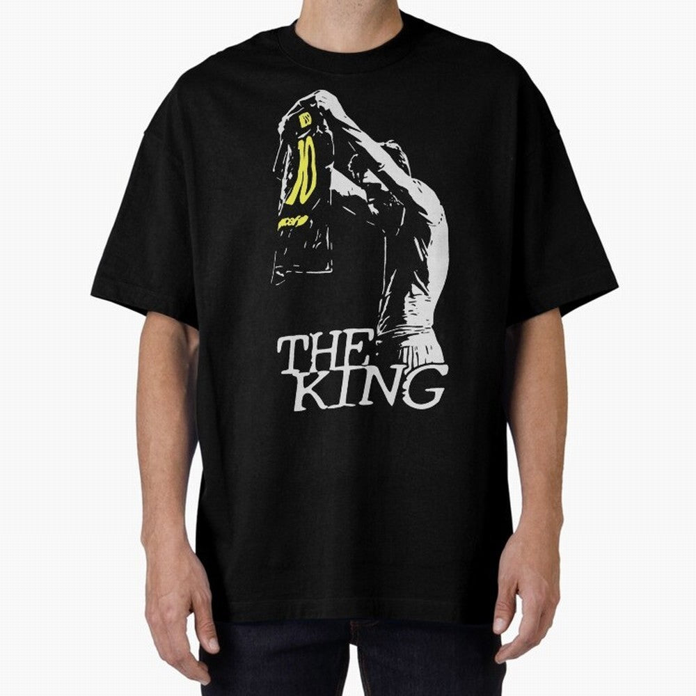 Messi Pop Art Portrait Oversized T-Shirt Feel the FIFA World Cup 2026 USA Canada Mexico Journey through Messi, Neymar and Mbappe Highlights, Argentina and Brazil Pride, Stadium Chants, National Pride, Trophy Dreams and Unforgettable Football