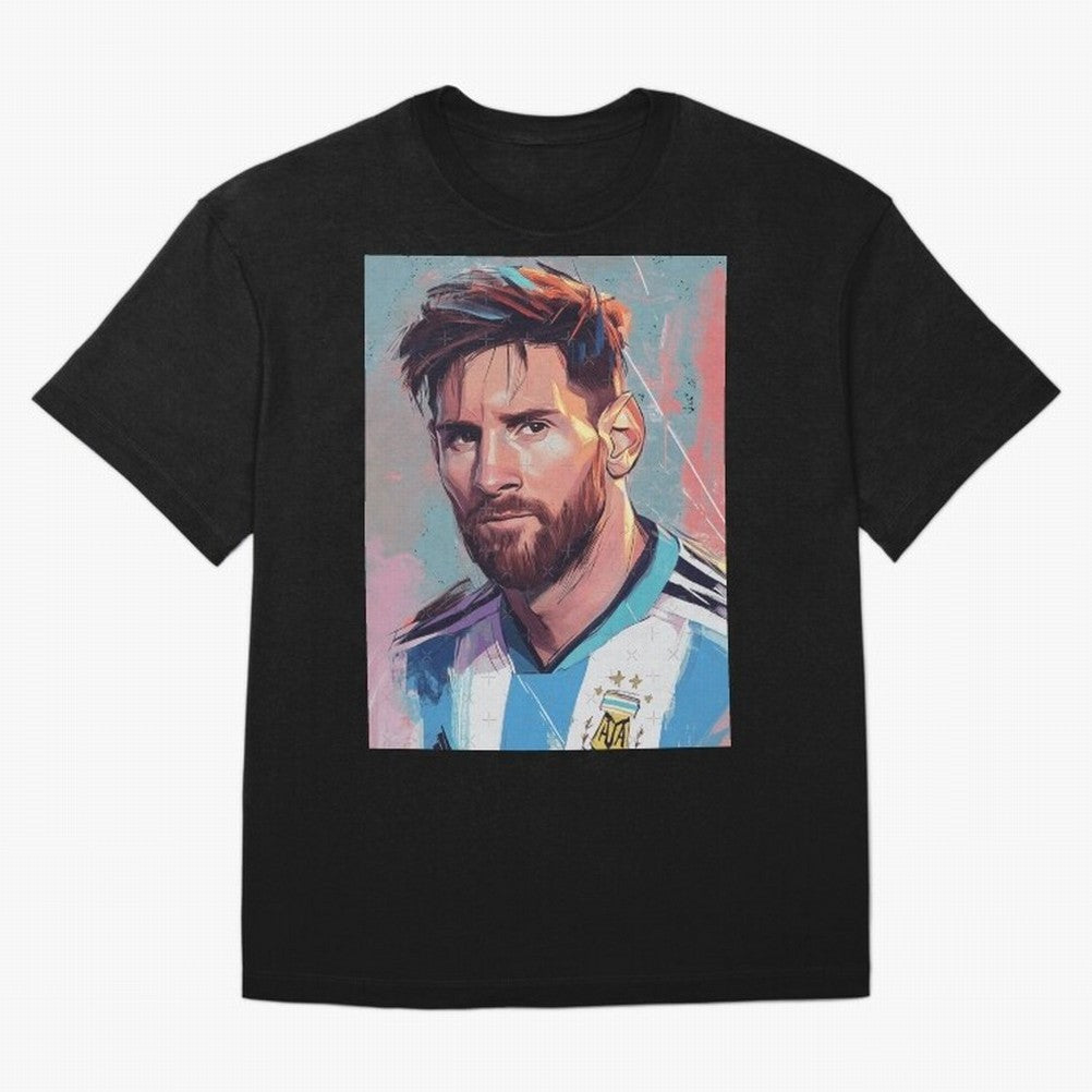 Messi The GOAT Classic T-Shirt Experience FIFA World Cup 2026 Featuring Haaland and Mbappe, Argentina, France and Brazil Energy, Goal Celebration Energy, Supporter Heritage, Football Icons and Worldwide Tournament Joy; Ideal for Fans Who Follow