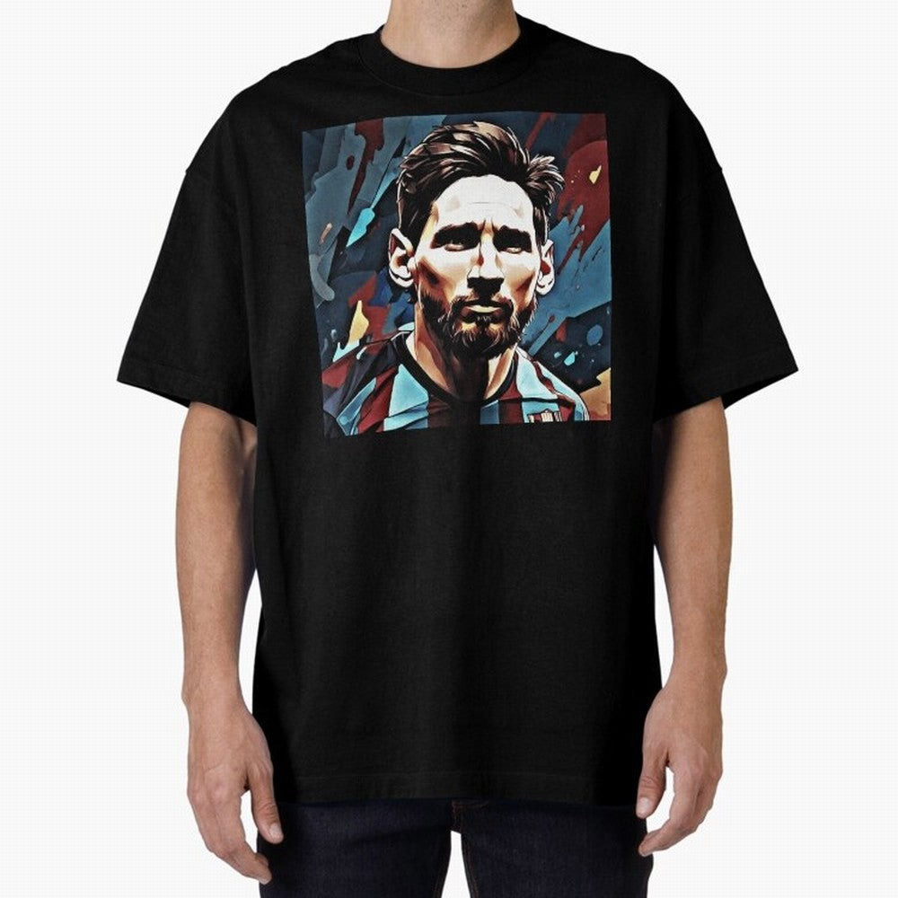 Messi The GOAT Oversized T-Shirt Show Your Love for Global Football Passion for FIFA World Cup 2026 Group Stage, Made for Cristiano Ronaldo, France and Portugal, Soccer Culture, Superstar Moments, National Team Dreams and Competitive Fire; Perfect