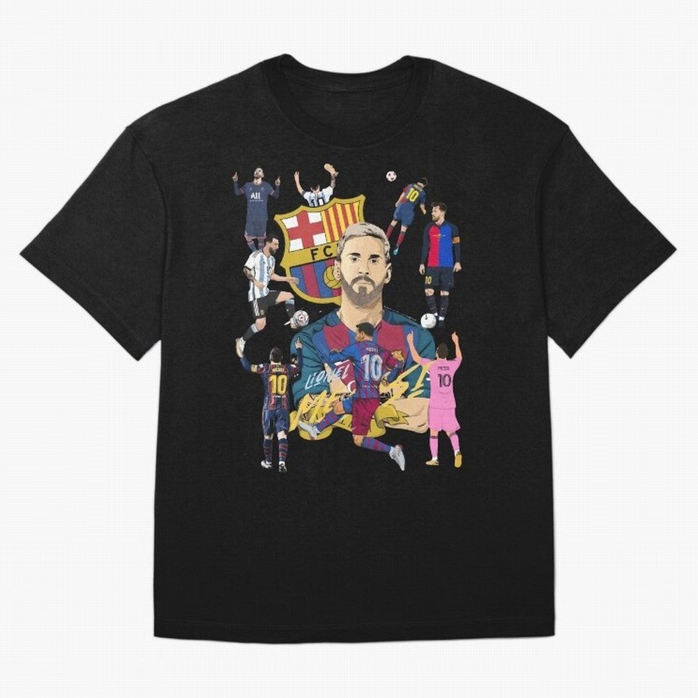 Messi Pop Art Portrait Classic T-Shirt Bring International Match Energy to FIFA World Cup 2026 Spirit, Capturing Germany, CR7, Stadium Chants, National Pride, Trophy Dreams and Unforgettable Football Memories; Perfect for Fans, Collectors, Family
