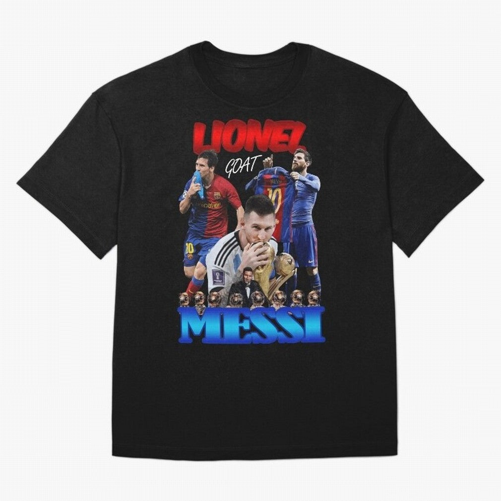Messi The GOAT Classic T-Shirt Celebrate Every Goal in FIFA World Cup 2026 USA Canada Mexico Spirit, Inspired by Argentina and Brazil, Mbappe, Football History, Final Match Energy, Crowd Noise and Once in a Lifetime Moments; Great for Watch
