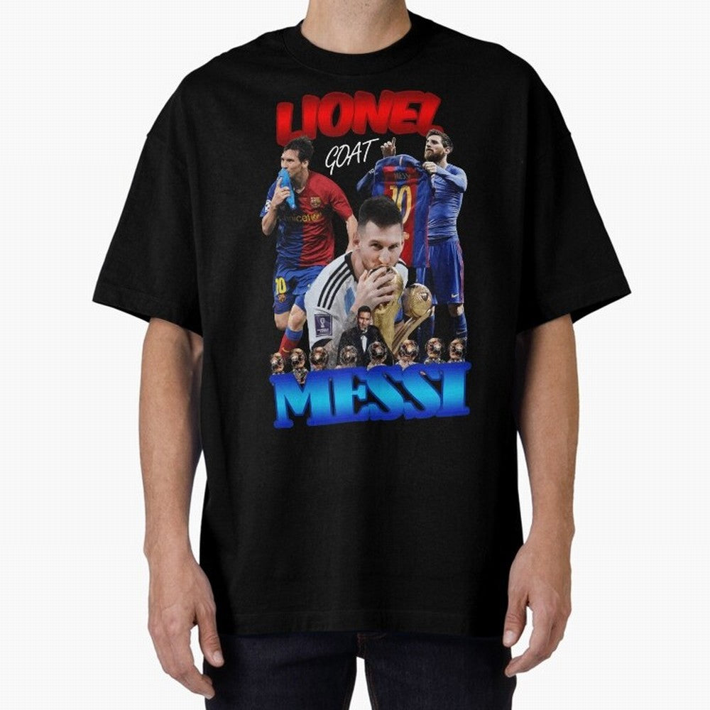Messi The GOAT Classic T-Shirt Celebrate Every Goal in FIFA World Cup 2026 USA Canada Mexico Spirit, Inspired by Argentina and Brazil, Mbappe, Football History, Final Match Energy, Crowd Noise and Once in a Lifetime Moments; Great for Watch