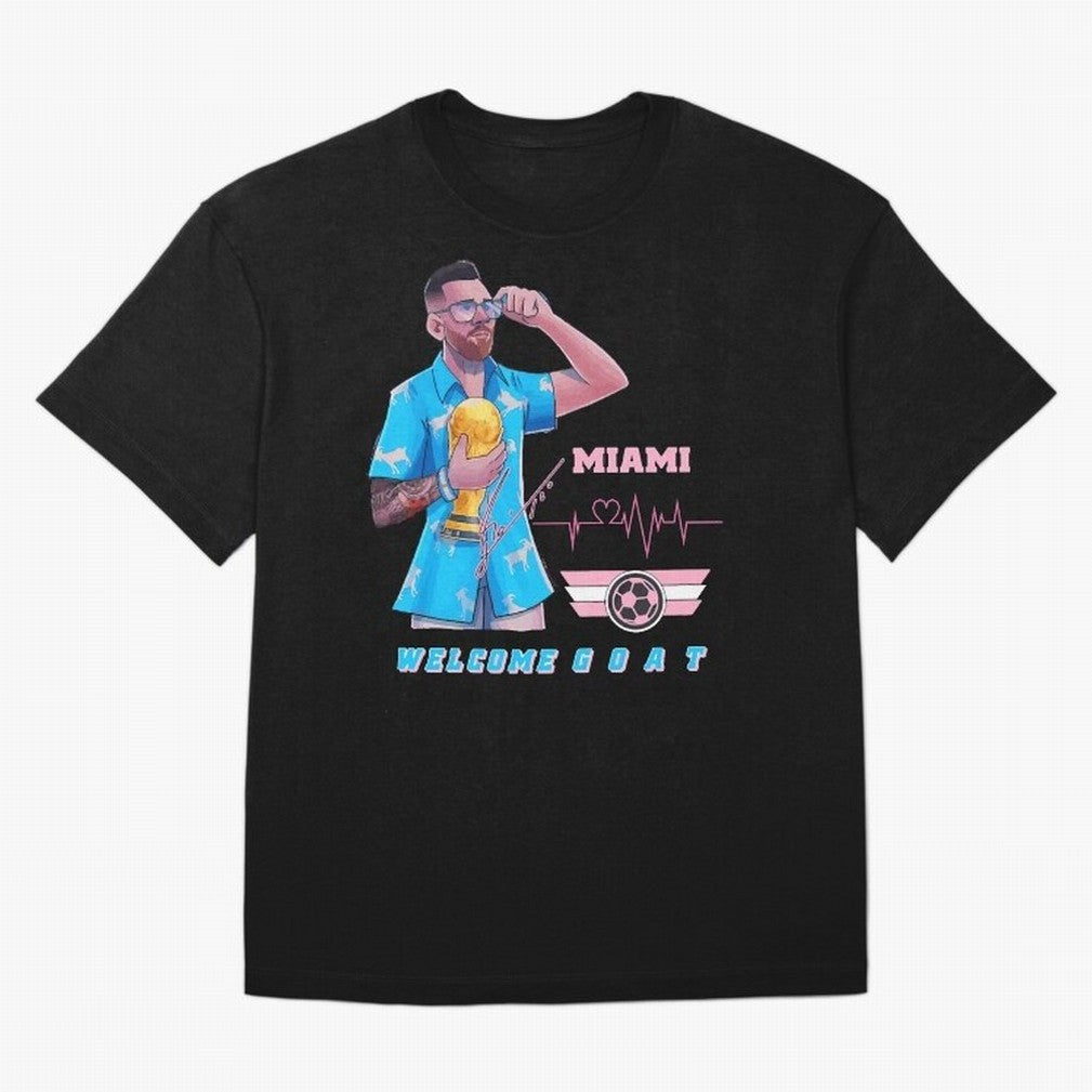 Messi The GOAT Classic T-Shirt Join the Global Buzz around FIFA World Cup 2026 Group Stage Made for Messi, CR7 and Mbappe, Argentina and Brazil Energy, Fan Favorite Moments, National Team Passion, Big Match Drama and Soccer History; Created for