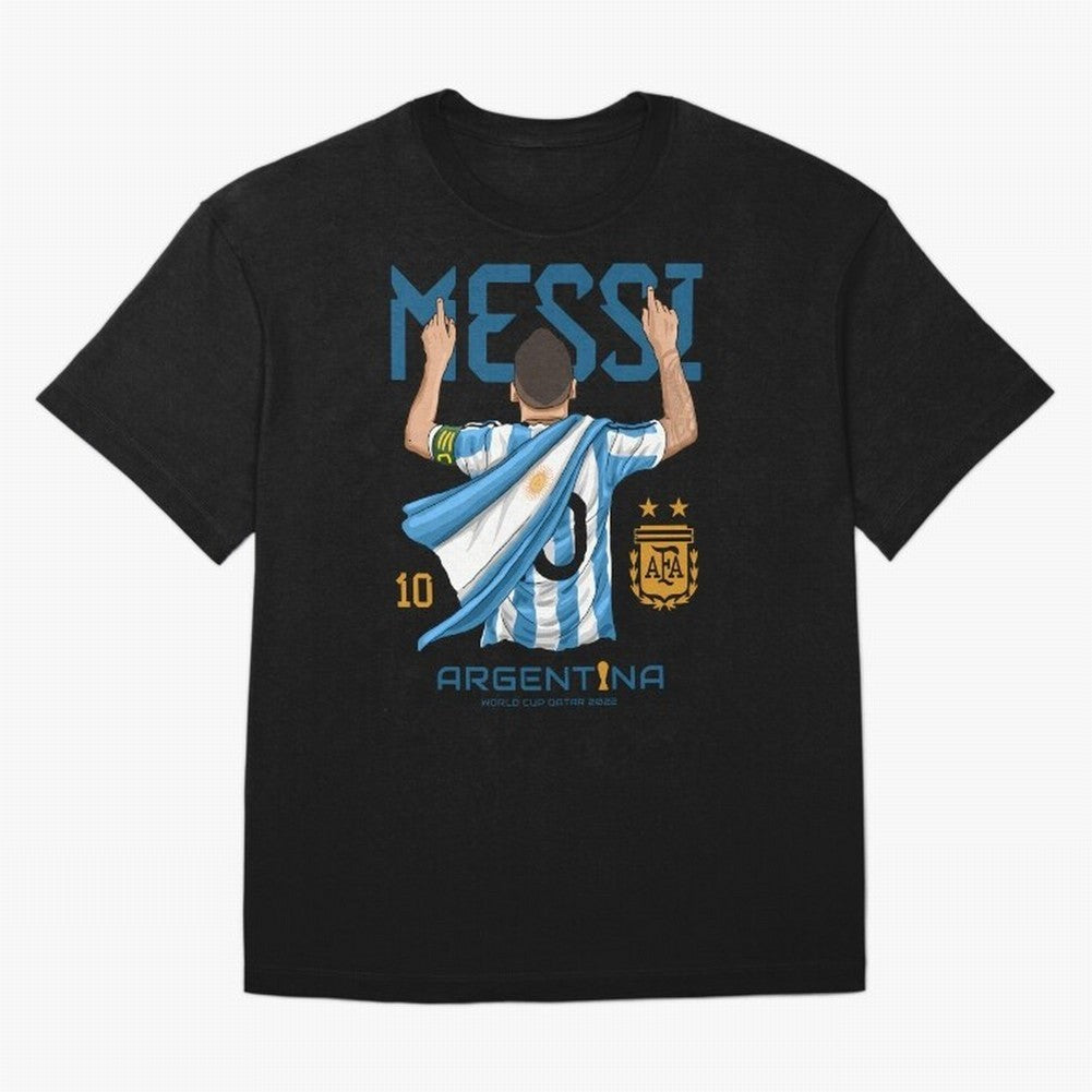 Lionel Messi Argentina Champions World Cup Essential T-Shirt Celebrate Classic Football Spirit in FIFA World Cup 2026 Group Stage Spirit, Featuring England, Haaland, Tournament Hype, Historic Matchups, Family Viewing Parties and Global Sports
