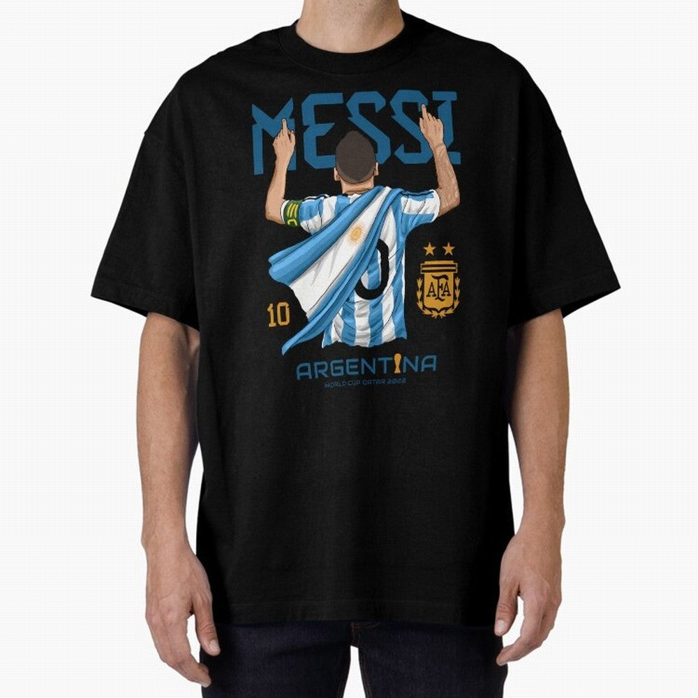 Lionel Messi Argentina Champions World Cup Essential T-Shirt Celebrate Classic Football Spirit in FIFA World Cup 2026 Group Stage Spirit, Featuring England, Haaland, Tournament Hype, Historic Matchups, Family Viewing Parties and Global Sports