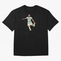 Lionel Messi Classic T-Shirt Celebrate Golden Goal Energy in FIFA World Cup 2026 USA Canada Mexico for Fans of Messi and Cristiano Ronaldo and England, France and Netherlands, Bringing Retro Football Energy, Iconic Rivalries, Trophy Chase Drama and