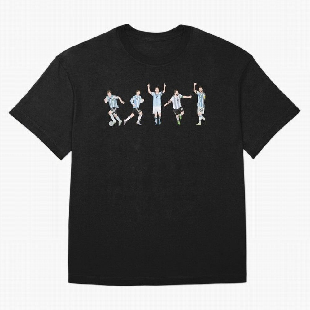 Messi in the World Cups since 2006 Oversized T-Shirt Live for the Drama of FIFA World Cup 2026 Group Stage Spirit, Inspired by France and Portugal, Messi, Neymar and Mbappe, Soccer Culture, Superstar Moments, National Team Dreams and Competitive