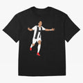 Ronaldo Oversized T-Shirt Show Your Love for FIFA World Cup 2026 Spirit, with Portugal, Spain and Germany, Messi, CR7 and Mbappe, Stadium Chants, National Pride, Trophy Dreams and Unforgettable Football Memories; Ideal for Fans Who Follow Messi,
