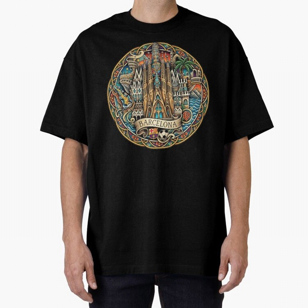 BARCELONA Classic T-Shirt Back Your Heroes with FIFA World Cup 2026 Inspired by Neymar, France and Portugal Energy, Retro Football Energy, Iconic Rivalries, Trophy Chase Drama and Stadium Atmosphere; Perfect for Supporters Who Want Bold Football