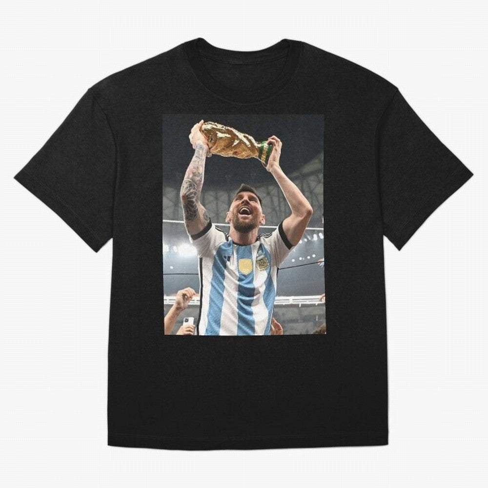 Lionel Messi Essential T-Shirt Turn Up for Global Football Passion for FIFA World Cup 2026 Group Stage, Built around Messi, Neymar and Mbappe, Brazil, Portugal and Argentina, Stadium Memories, Football Loyalty, International Chants and Championship
