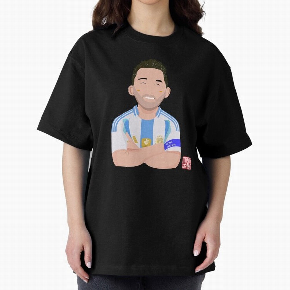 Lionel Messi Classic T-Shirt Honor the Beautiful Game during Global Football Passion for FIFA World Cup 2026 Group Stage, Filled with CR7 and Messi, Germany, Football Festival Excitement, Trophy Ambitions, Country Rivalries and Star Player Buzz;