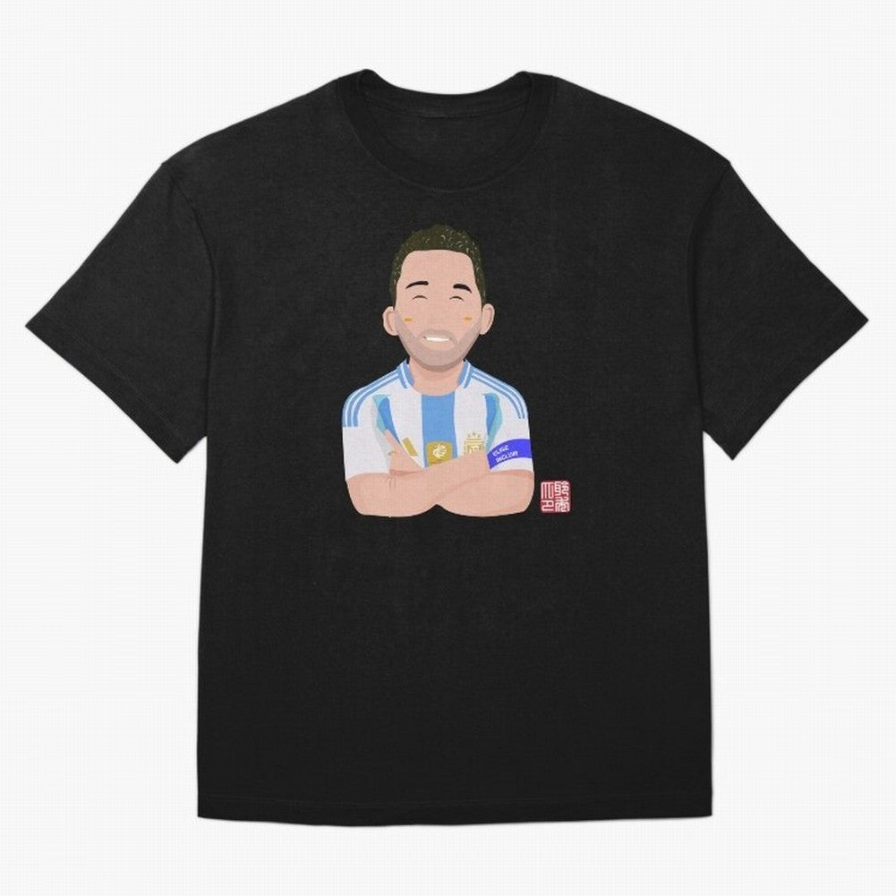 Lionel Messi Classic T-Shirt Honor the Beautiful Game during Global Football Passion for FIFA World Cup 2026 Group Stage, Filled with CR7 and Messi, Germany, Football Festival Excitement, Trophy Ambitions, Country Rivalries and Star Player Buzz;