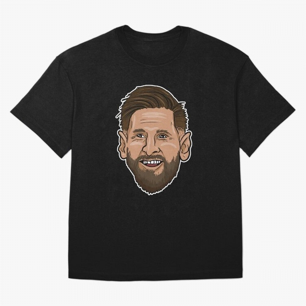 messi cartoon face Classic T-Shirt Bring a Champion Mindset to FIFA World Cup 2026 USA Canada Mexico Filled with Neymar, Haaland and Cristiano Ronaldo, Brazil Energy, Worldwide Fan Energy, Dramatic Goals, Stadium Lights and Championship