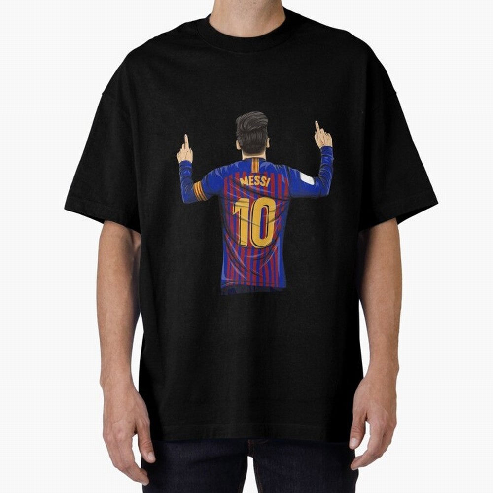 Lionel Messi Barcelona's Version Classic T-Shirt Bring International Match Energy to FIFA World Cup 2026 for Fans of CR7 and Argentina, Bringing Vintage Soccer Flavor, Modern Football Stars, National Flags and Final Night Emotion; Created for Match