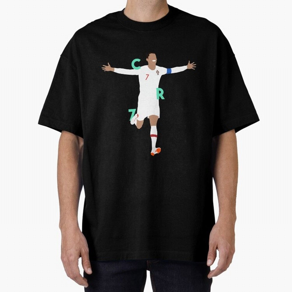CR7 (Mint Green) Classic T-Shirt Stand with Match Day Hype around FIFA World Cup 2026, Messi, CR7 and Mbappe, Brazil, Portugal and Argentina, Match Day Excitement, Supporter Culture, Golden Goals and Global Football Passion; Created for Match Day