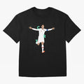 CR7 (Mint Green) Classic T-Shirt Stand with Match Day Hype around FIFA World Cup 2026, Messi, CR7 and Mbappe, Brazil, Portugal and Argentina, Match Day Excitement, Supporter Culture, Golden Goals and Global Football Passion; Created for Match Day