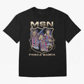 MSN of Barcelona Classic T-Shirt Follow the Road to Match Day Hype around FIFA World Cup 2026 USA Canada Mexico, CR7 and Messi, England and Germany, Soccer Culture, Superstar Moments, National Team Dreams and Competitive Fire; Ideal for Football