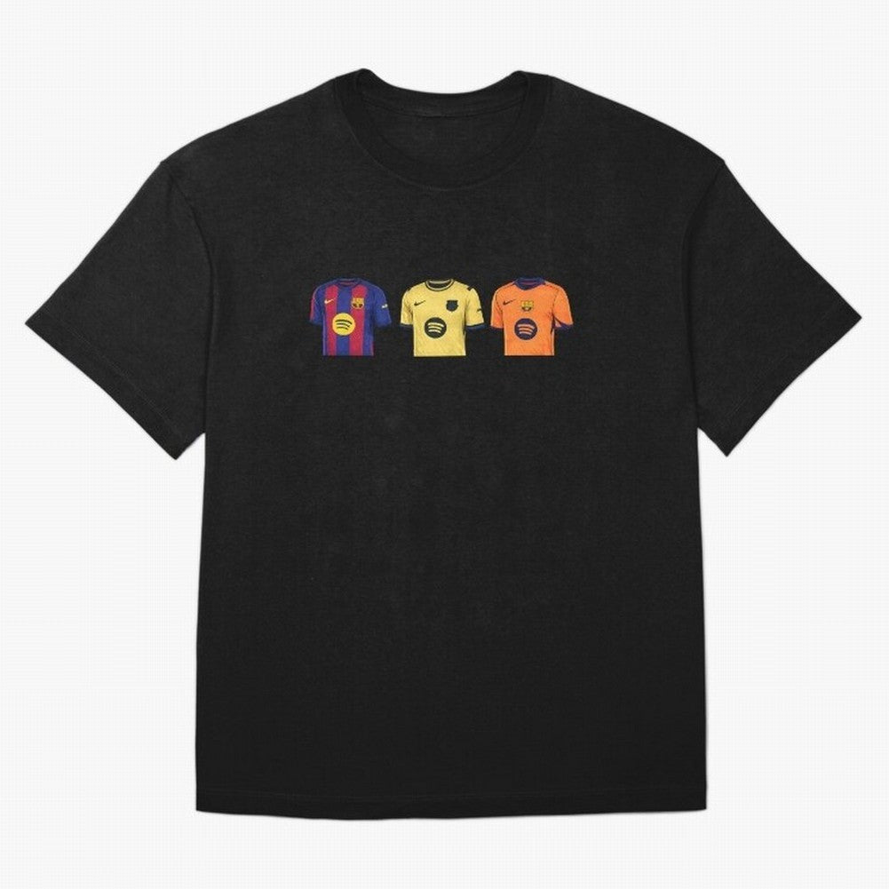 Barca 2526 Jersey Trio Classic T-Shirt Carry the Colors and Pride of FIFA World Cup 2026 Group Stage Featuring Neymar, Argentina, France and Brazil Energy, Football Passion, Legendary Performances, Festival Vibes and Supporter Community; Ideal for
