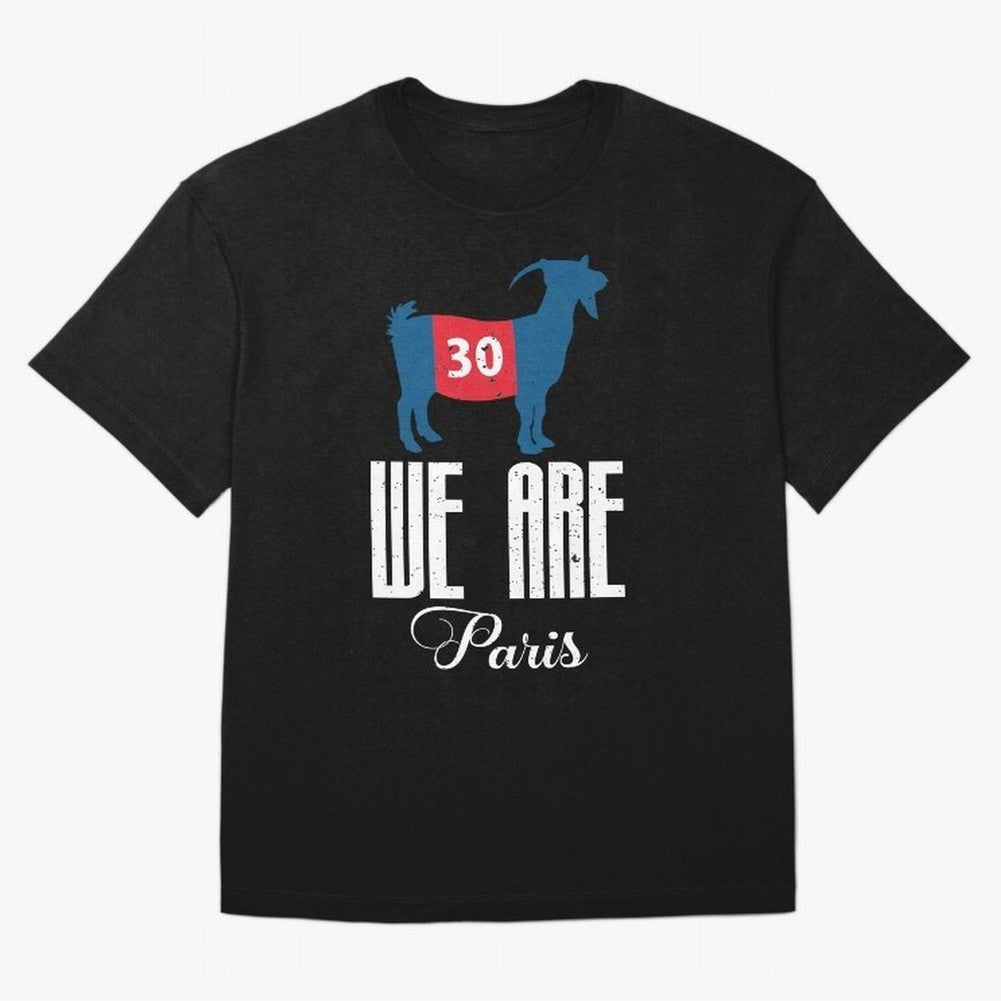 We Are Paris Messi In Psg Classic T-Shirt Follow the Final Road of Global Football Passion for FIFA World Cup 2026, Highlighting Mbappe and Neymar, Spain and Netherlands, Sports Nostalgia, International Competition, Famous Players and Unforgettable