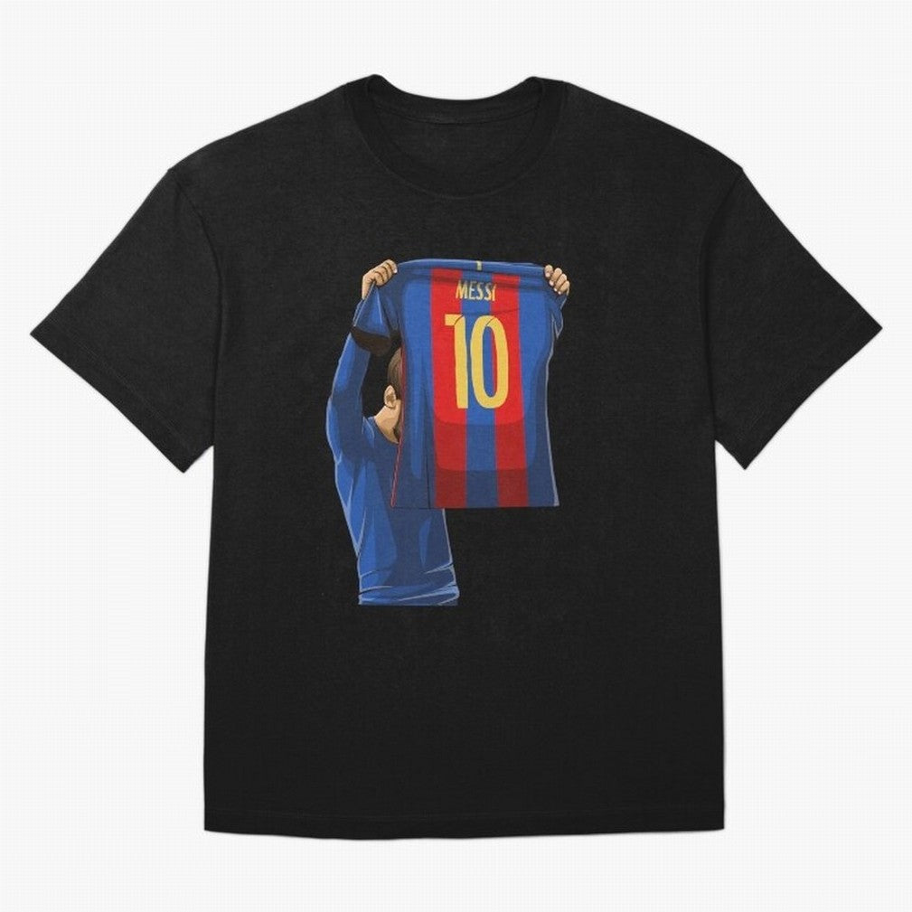 Lionel Messi Oversized T-Shirt Carry Global Football Passion for FIFA World Cup 2026, Featuring Messi, CR7 and Mbappe, France, Sports Nostalgia, International Competition, Famous Players and Unforgettable Victories; Made for Collectors Who Enjoy