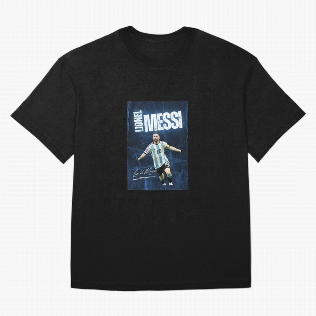 Lionel Messi Classic T-Shirt Celebrate Global Passion for the FIFA World Cup 2026 Group Stage Journey through Neymar, Haaland and Cristiano Ronaldo Highlights, Argentina Pride, Retro Football Energy, Iconic Rivalries, Trophy Chase Drama and Stadium