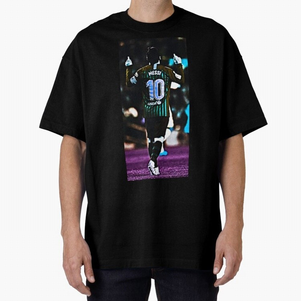 Lionel Messi Oversized T-Shirt Bring Match Day Fire to FIFA World Cup 2026 USA Canada Mexico for Fans of Mbappe and Brazil, Portugal and Argentina, Bringing Game Day Rituals, Football Legends, Country Pride and the Road to the Final; Perfect for