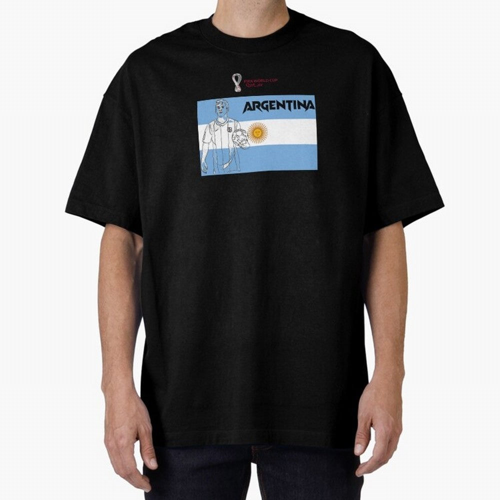 Argentina - FIFA World Cup - Qatar 2022 Oversized T-Shirt Make the Season About FIFA World Cup 2026 for Fans of CR7 and Spain, Bringing Stadium Memories, Football Loyalty, International Chants and Championship Tradition; Great for Supporters Who