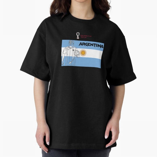 Argentina - FIFA World Cup - Qatar 2022 Oversized T-Shirt Make the Season About FIFA World Cup 2026 for Fans of CR7 and Spain, Bringing Stadium Memories, Football Loyalty, International Chants and Championship Tradition; Great for Supporters Who