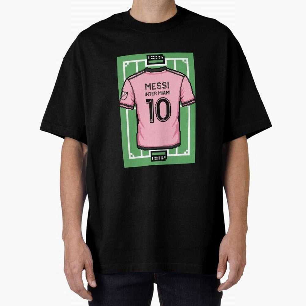 Leo Messi Inter Miami 8-Bit Soccer Football Classic T-Shirt Bring Bold Fan Energy to the FIFA World Cup 2026 USA Canada Mexico Journey through Cristiano Ronaldo, Haaland and CR7 Highlights, Spain and Netherlands Pride, Soccer Culture, Superstar