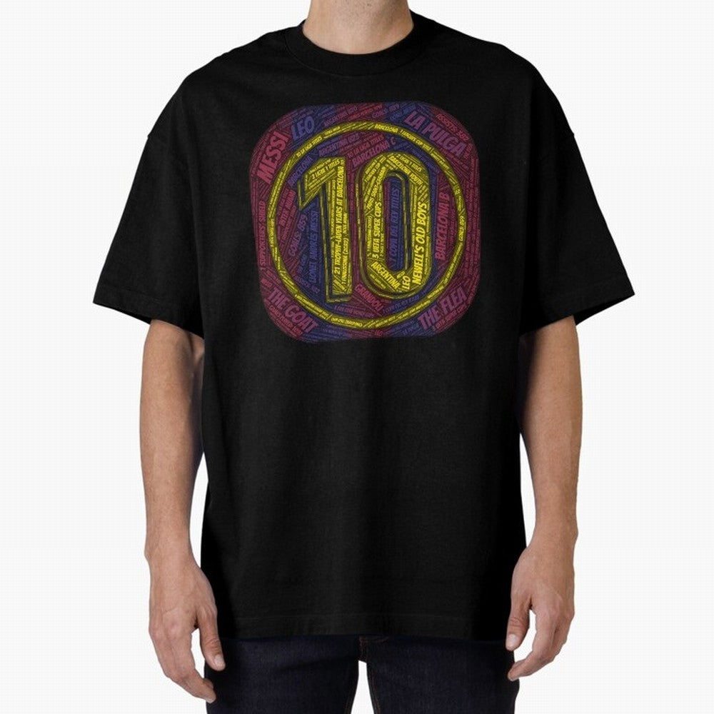 Lionel Messi #10 - The Icon Collection Classic T-Shirt Keep the Legacy of Global Football Passion for FIFA World Cup 2026, Inspired by Cristiano Ronaldo, Haaland and CR7, Brazil, Football History, Final Match Energy, Crowd Noise and Once in a
