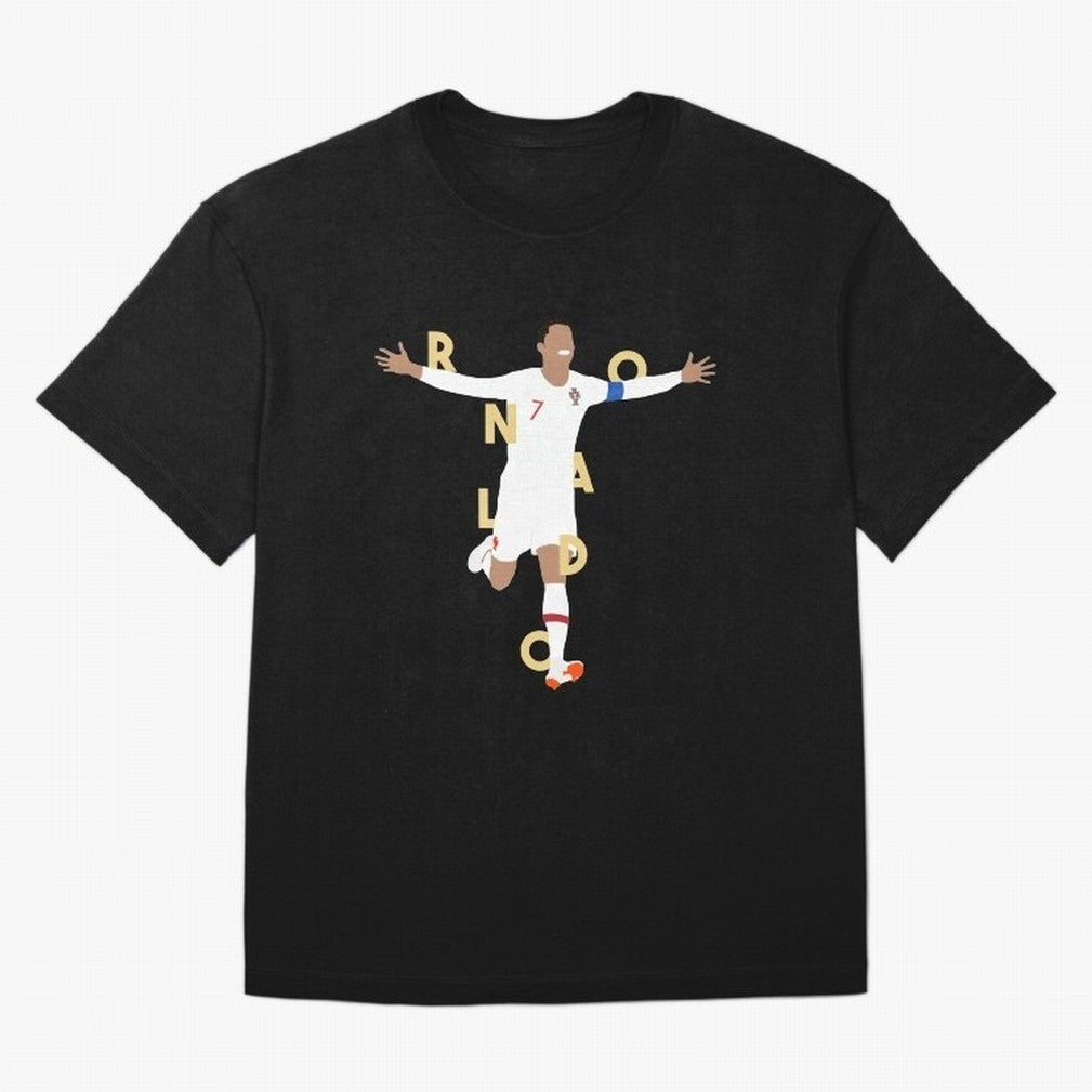 Ronaldo (Gold) Classic T-Shirt Celebrate the Magic of FIFA World Cup 2026 with Neymar, Portugal, Spain and Germany Energy, Stadium Memories, Football Loyalty, International Chants and Championship Tradition; Built for Supporters Chasing Trophy