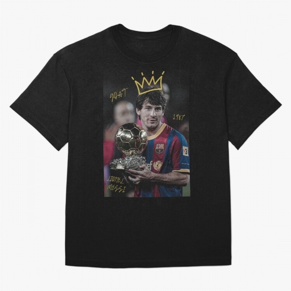 Lionel Messi - GOAT Classic T-Shirt Celebrate National Team Dreams in Match Day Hype around FIFA World Cup 2026 Group Stage, CR7, Spain, Championship Spirit, Famous Goals, Roaring Crowds and International Football Unity; Made for Collectors Who