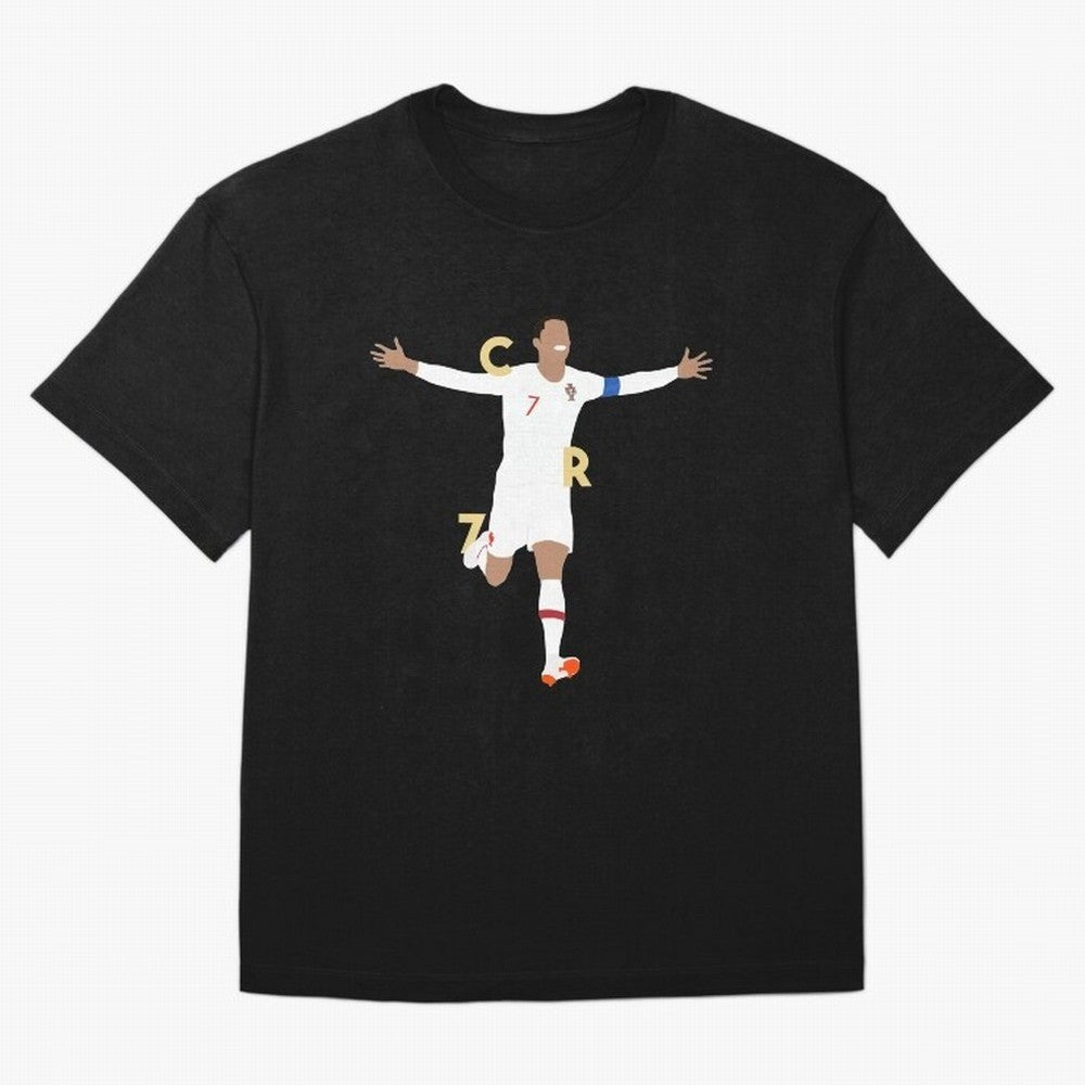 CR7 (Gold) Classic T-Shirt Feel the Heartbeat of FIFA World Cup 2026 Featuring Neymar, England Energy, Football History, Final Match Energy, Crowd Noise and Once in a Lifetime Moments; Perfect for Supporters Who Want Bold Football Energy, Global