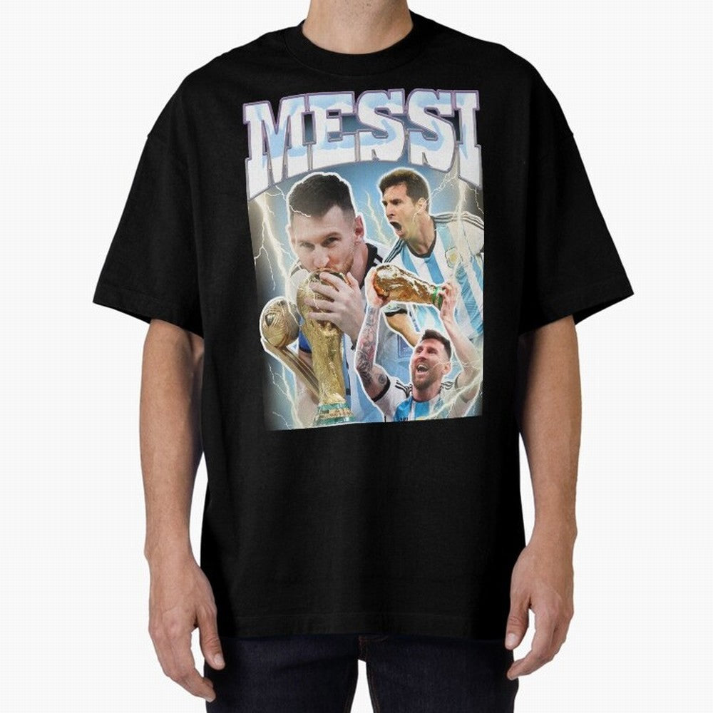 Messi Champion Vintage Retro Design Classic T-Shirt Represent FIFA World Cup 2026 Group Stage Spirit, Highlighting Netherlands, Neymar, Game Day Rituals, Football Legends, Country Pride and the Road to the Final; Ideal for Fans Who Follow Messi,