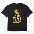 Lionel Messi Golden Style Portrait art illustration Classic T-Shirt Celebrate Global Passion for the FIFA World Cup 2026 USA Canada Mexico Journey through Mbappe and Neymar Highlights, France Pride, Tournament Hype, Historic Matchups, Family