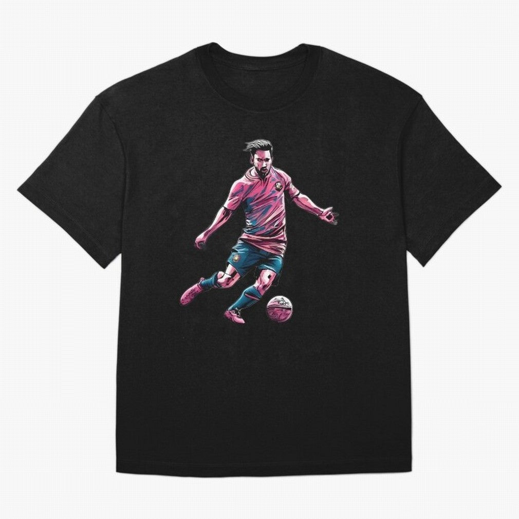 Lionel Messi watercolor drawing Classic T-Shirt Celebrate Fan Favorites in the FIFA World Cup 2026 Journey through Haaland and Mbappe Highlights, Portugal Pride, Game Day Rituals, Football Legends, Country Pride and the Road to the Final; Created