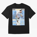 Lionel Messi Argentina World Cup 2022 Champion Victory Poster Oversized T-Shirt Show Championship Spirit for Global Football Passion for FIFA World Cup 2026 Group Stage, Inspired by CR7, Spain, Supporter Pride, Iconic Celebrations, Legendary Names