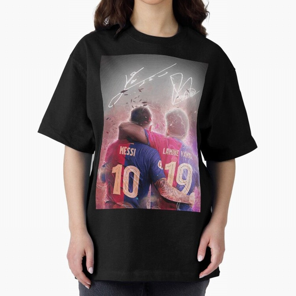 Messi The GOAT Oversized T-Shirt Keep Football History Alive during FIFA World Cup 2026 Spirit, Driven by Portugal, Spain and Germany, Haaland and Mbappe, Classic Soccer Heritage, Championship Pressure, Fan Loyalty and International Pride; Great